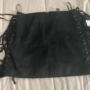 Fringe skirt, boho chic